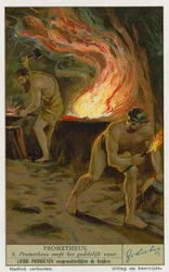 Prometheus steelt vuur van de goden